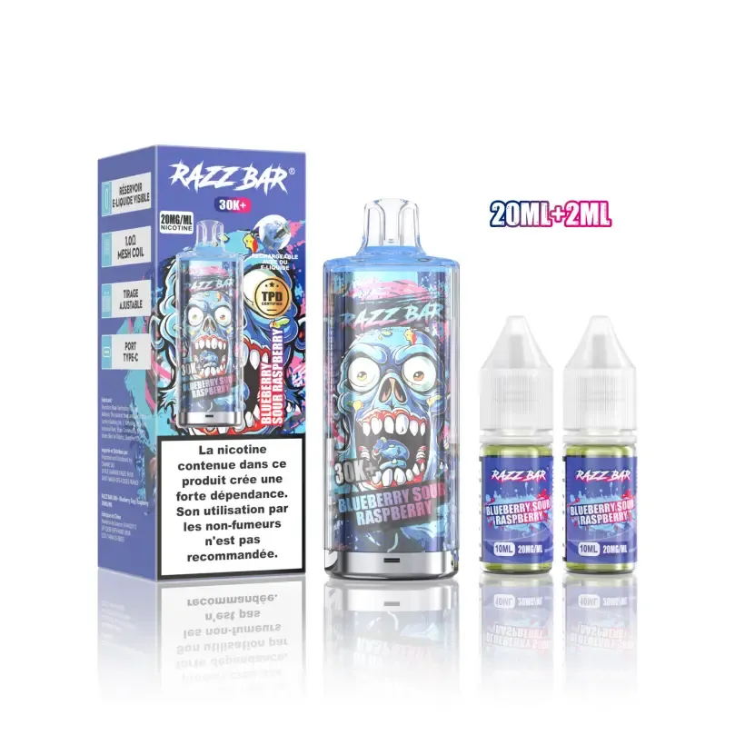 Razz Bar 30k contre la concurrence : une confrontation de haut niveau-Puff Vape
