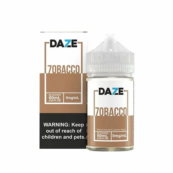 7OBACCO par 7DAZE TF - série NIC 60ml
