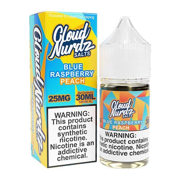 Blue Raspberry Peach by Cloud Nurdz TFN Salts 30ml