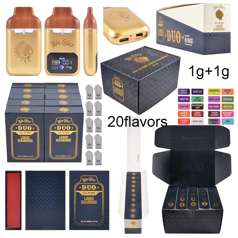 Gold Big Chief Duo 2g Dispoasables All in One