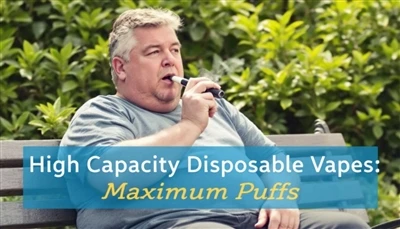 Vapes jetables à haute capacité: bouffées maximales