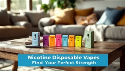 Vapes jetables de nicotine: trouvez votre force parfaite