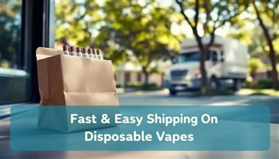 Expédition rapide et facile sur les vapes jetables
