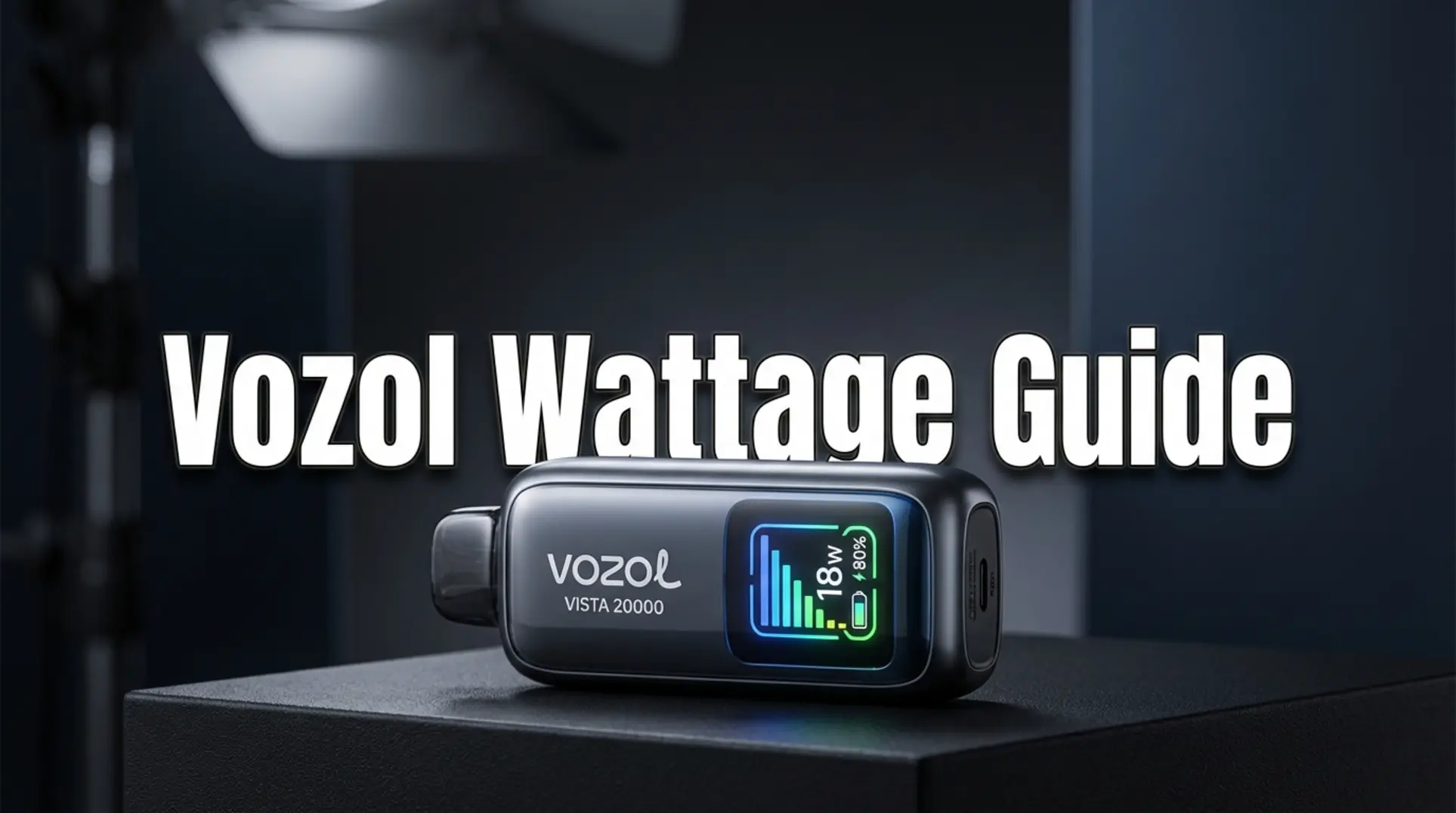 Guide Vozol Vista 20000 : Maîtriser la puissance à 6 niveaux ✓