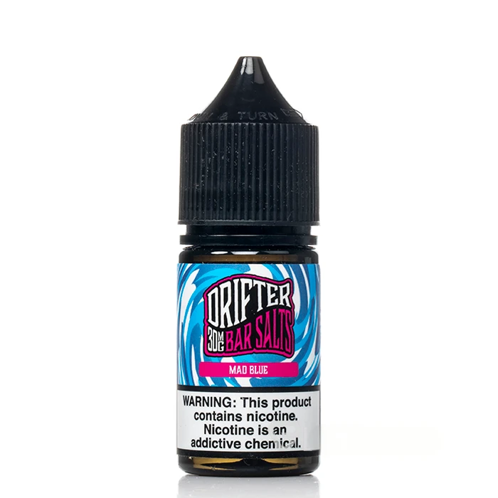 Salts de barre de drifter bleu fou 30 ml