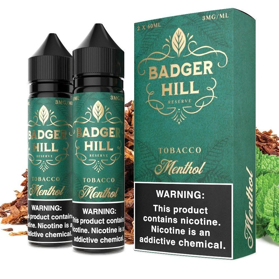 Menthol par Badger Hill Reserve 120 ml