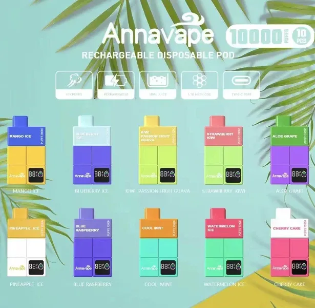 Vape jetable Annavape 10000 bouffées