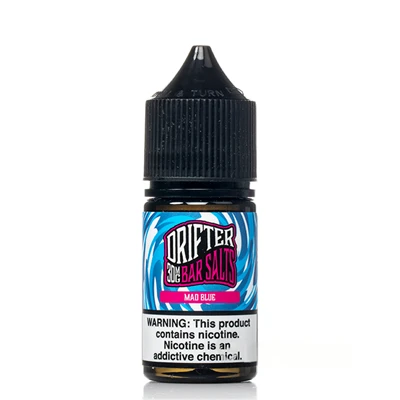 Salts de barre de drifter bleu fou 30 ml