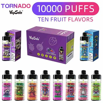 Vapsolo Tornado 10000 Puffs Vape jetable