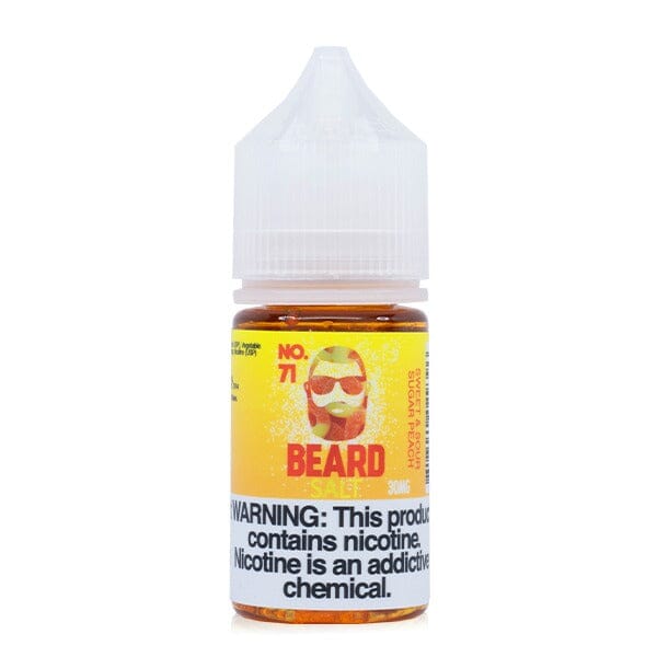 Pêche au sucre aigre par les sels de barbe 30 ml